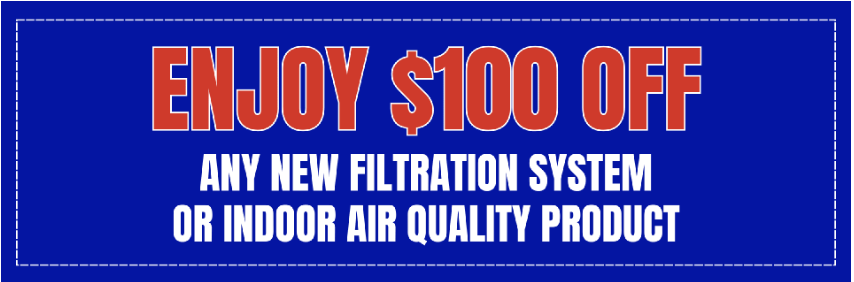 $100 off air filtration system